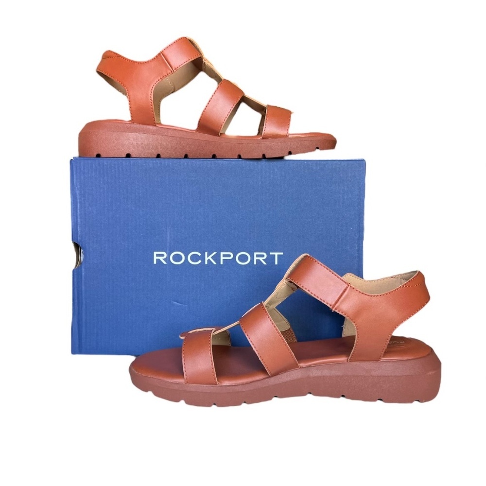 Rockport | Abbie T-Strap Sandals | NIB